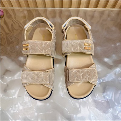 Женские замшевые босоножки  МИ*У МИ*У