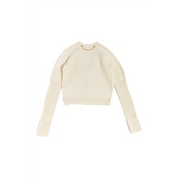 Cárdigan de lana Blanco