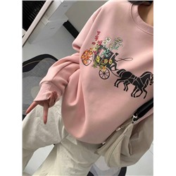 Женская толстовка свитшот Coac*h  Реплика