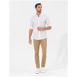 Camel Slim Fit Basic Chino Pantolon