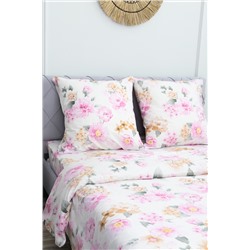Наволочка поплин Цветочный рай