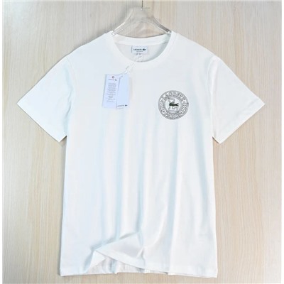 Хлопковая футболка  (3 цвета) ЛАКОСТ*Е