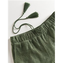 Shorts aus Spitze