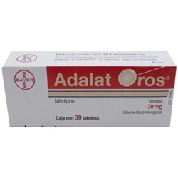 ADALAT CRONO 30 mg 20 kontrollü salım tableti (аналог Нифекард)