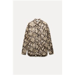 FEW ITEMS LEFT ZW COLLECTION ANIMAL PRINT SHIRT