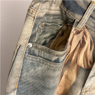 Женские оригинальные джинсовые брюки в стиле ретро   Acn*e Studio*s