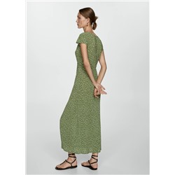 Vestido estampado textura