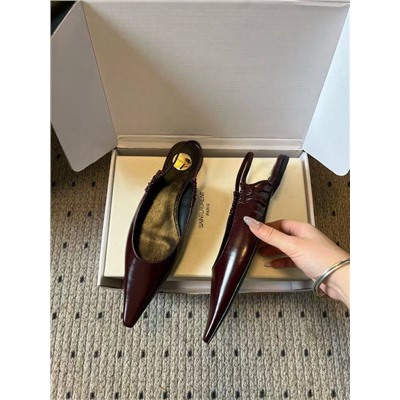 Балетки с ремешком на пятке С Л (6 цветов)