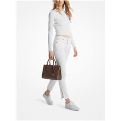 Sheila Medium Logo Satchel