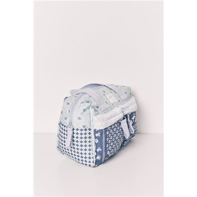 Neceser patchwork bolsillos