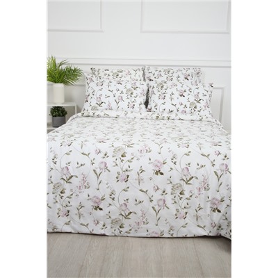 Пододеяльник поплин Пиония