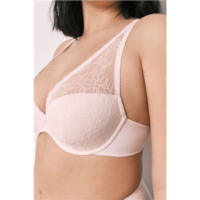 Sujetador halter encaje rosa INTUITIVE