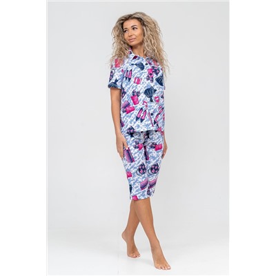 Пижама с бриджами 36672 НАТАЛИ #956768