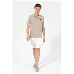 Erkek Haki Polo Yaka Tişört