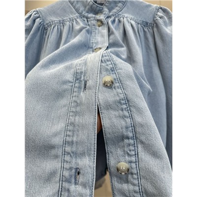 Женская рубашка в ретро стиле на подкладке  Н*М