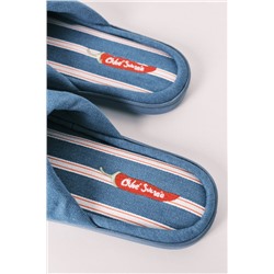 Zapatillas casa denim rayas