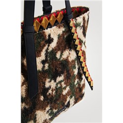 Bolso shopping bag lana