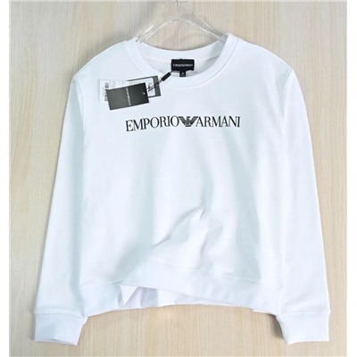 Женская хлопковая толстовка  ЭМПОРИО АРМАН*И