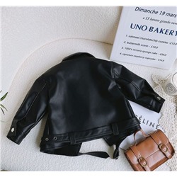 Детская кожаная куртка