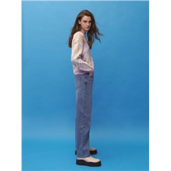 Gemusterter Pullover