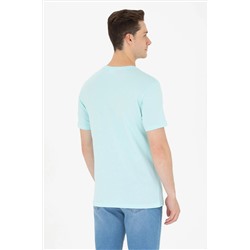 Erkek Nil Basic Bisiklet Yaka Tişört