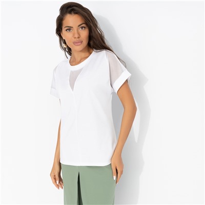 Футболка из эластичной ткани, Всегда нарядна