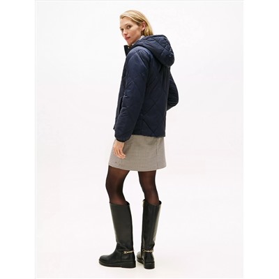 Hooded Quilted Jacket