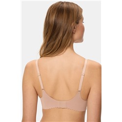 Sujetador triángulo con aros de microfibra