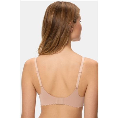 Sujetador triángulo con aros de microfibra