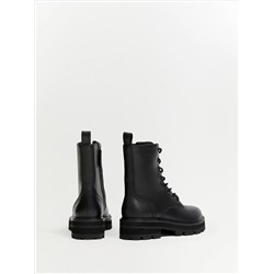 Ботинки на шнуровке, W028/kaya