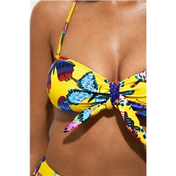 Top bikini nudo mariposas