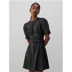 Kleid Aus Kunstleder