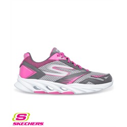 Skechers GO Run Vortex Charcoal/Hot Pink Athletic Shoe