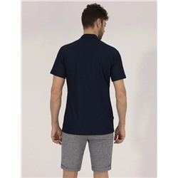 Lacivert Slim Fit Tişört