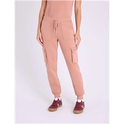 METALLIC EMBROIDERD CARGO JOGGER