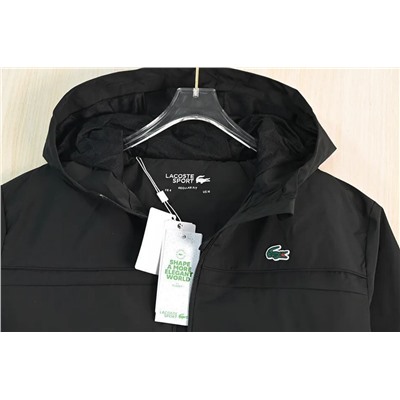 Мужская легкая тонкая куртка с капюшоном ЛАКОСТ*Е