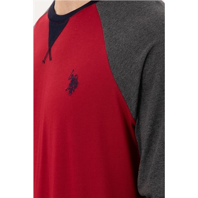 Erkek Bordo Pijama Takımı