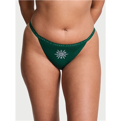 Victoria's Secret Stretch Cotton String Bikini Panty