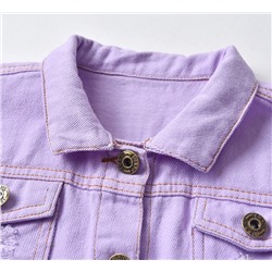 Джинсовая куртка для мальчиков и девочек