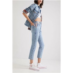 Vaquero Straight cropped cenefas