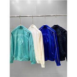 Велюровая куртка-олимпийка к штанам выше Sergi*o Tacchin*i