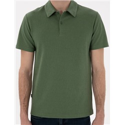 Haki Slim Fit Polo Yaka Tişört