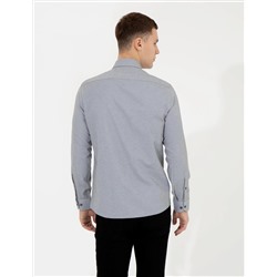 Haki Slim Fit Oxford Gömlek