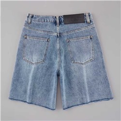 Женские шорты с необработанным краем МО*КО