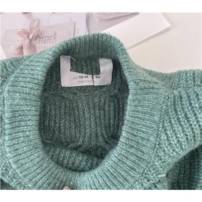 Вязаный свитер для девочек ЗАР*А
