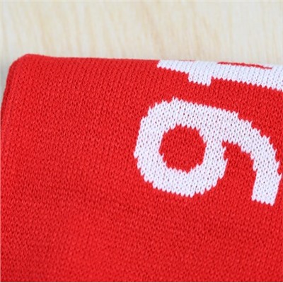 Двухсторонний вязаный теплый шарф