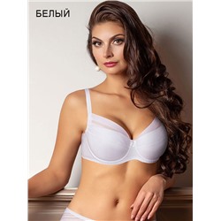 Бюст 6085 Siluet Белый пуш-ап Albina L