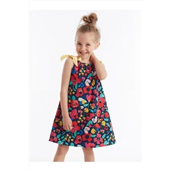 Denokids Bahar Çiçekli Kız Elbise CFF-20Y1-043