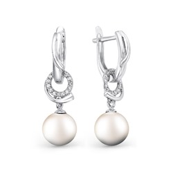 Серьги серебро 52054S1