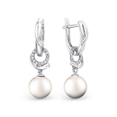 Серьги серебро 52054S1